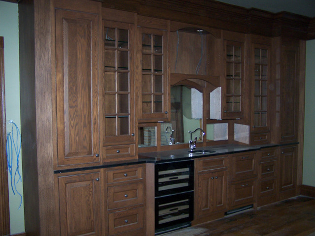 Wood Cabinetry Installed by OzCorp