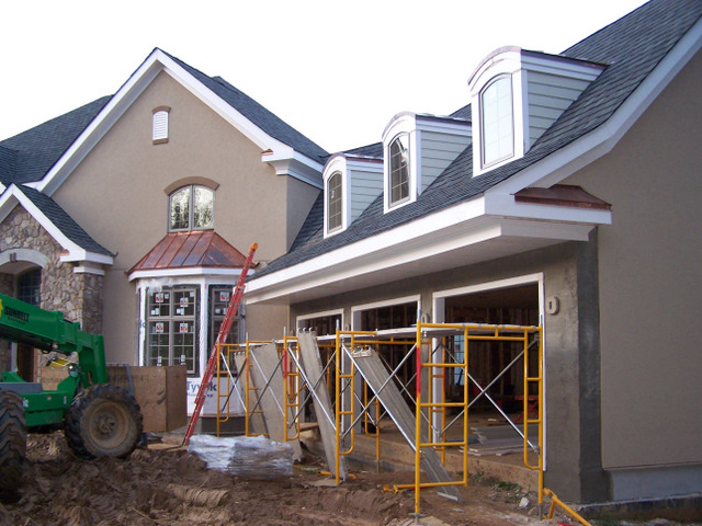 Barrel Roof Dormer, HardiPlank Siding and Exterior Trim